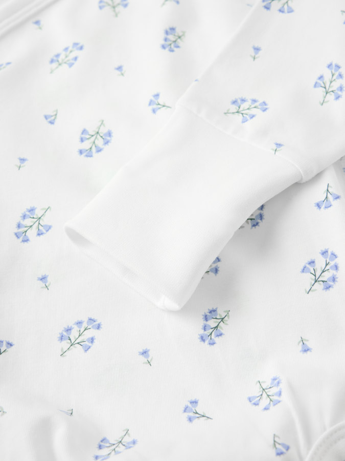 Förlängningsbar omlottbody blommig