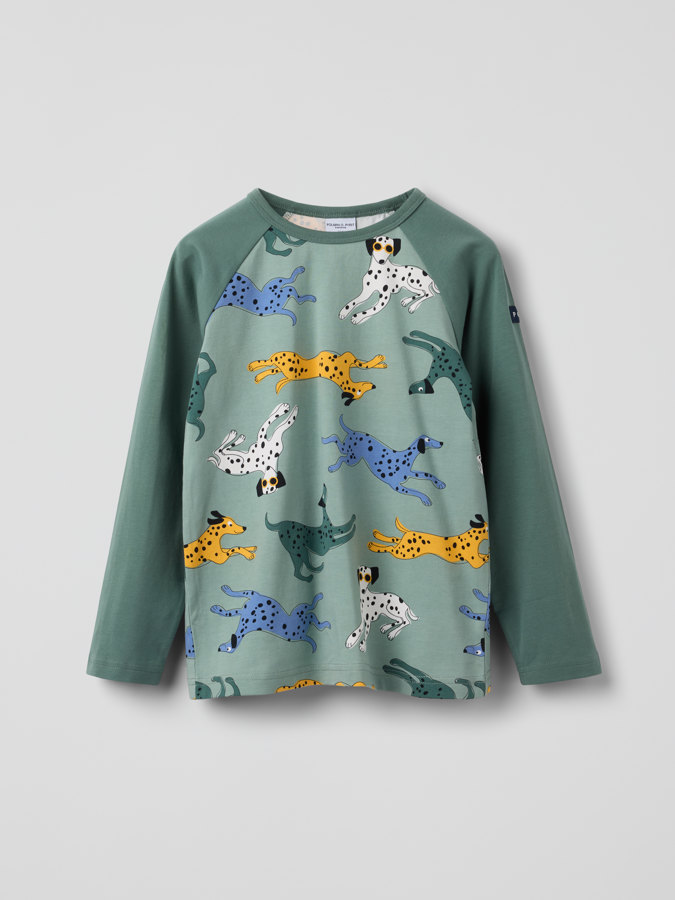 Långärmad t-shirt dalmatiner