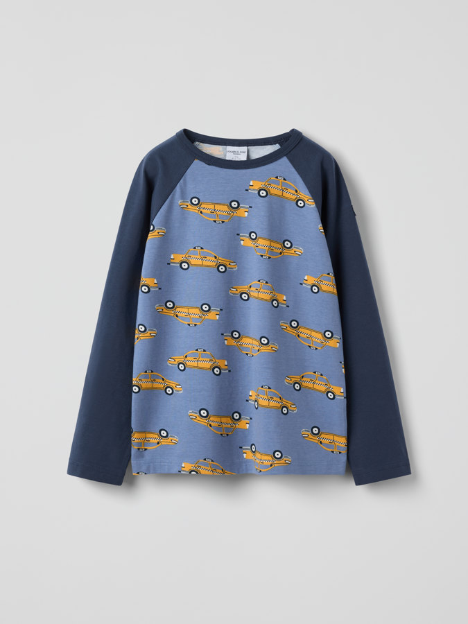 Långärmad t-shirt taxibilar