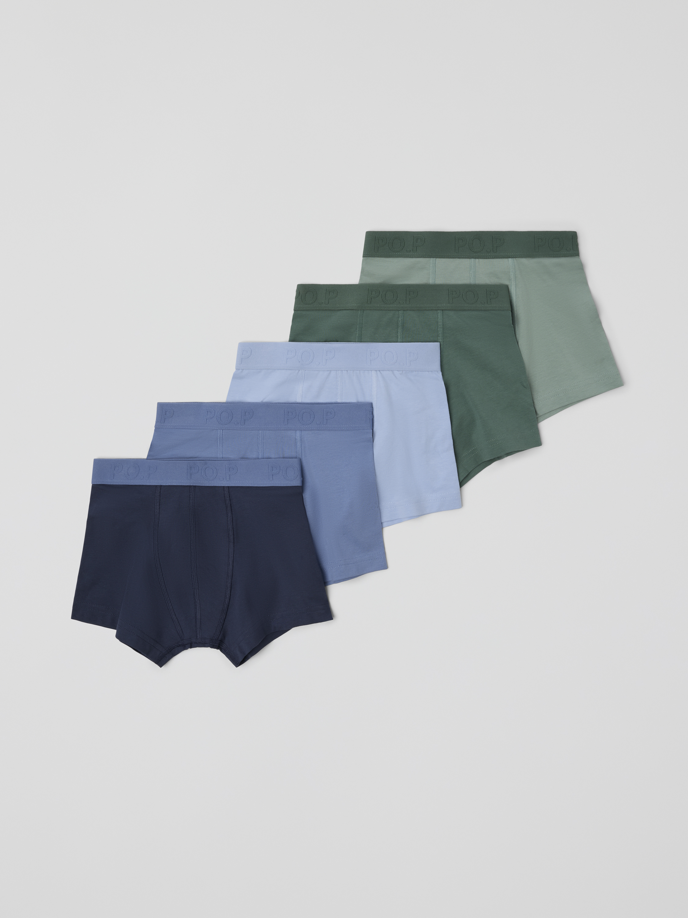 5-pack boxershorts | barnklader - underklader - kalsonger-trosor | BabyMode