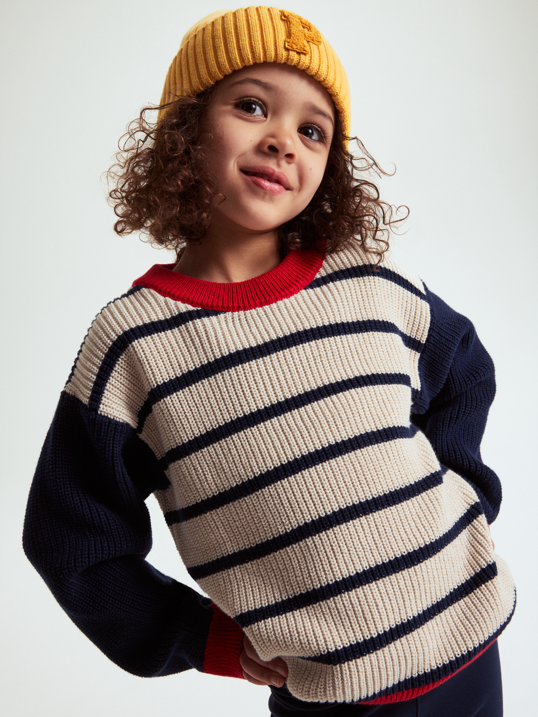 Stickad tröja | barnklader - klader - overdelar - stickat | BabyMode