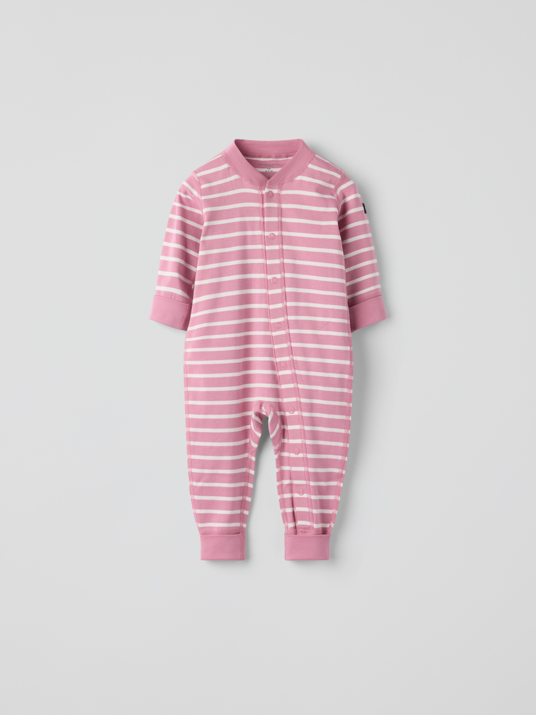 Trikåoverall randig | barnklader - klader - sparkdrakt-overall | BabyMode