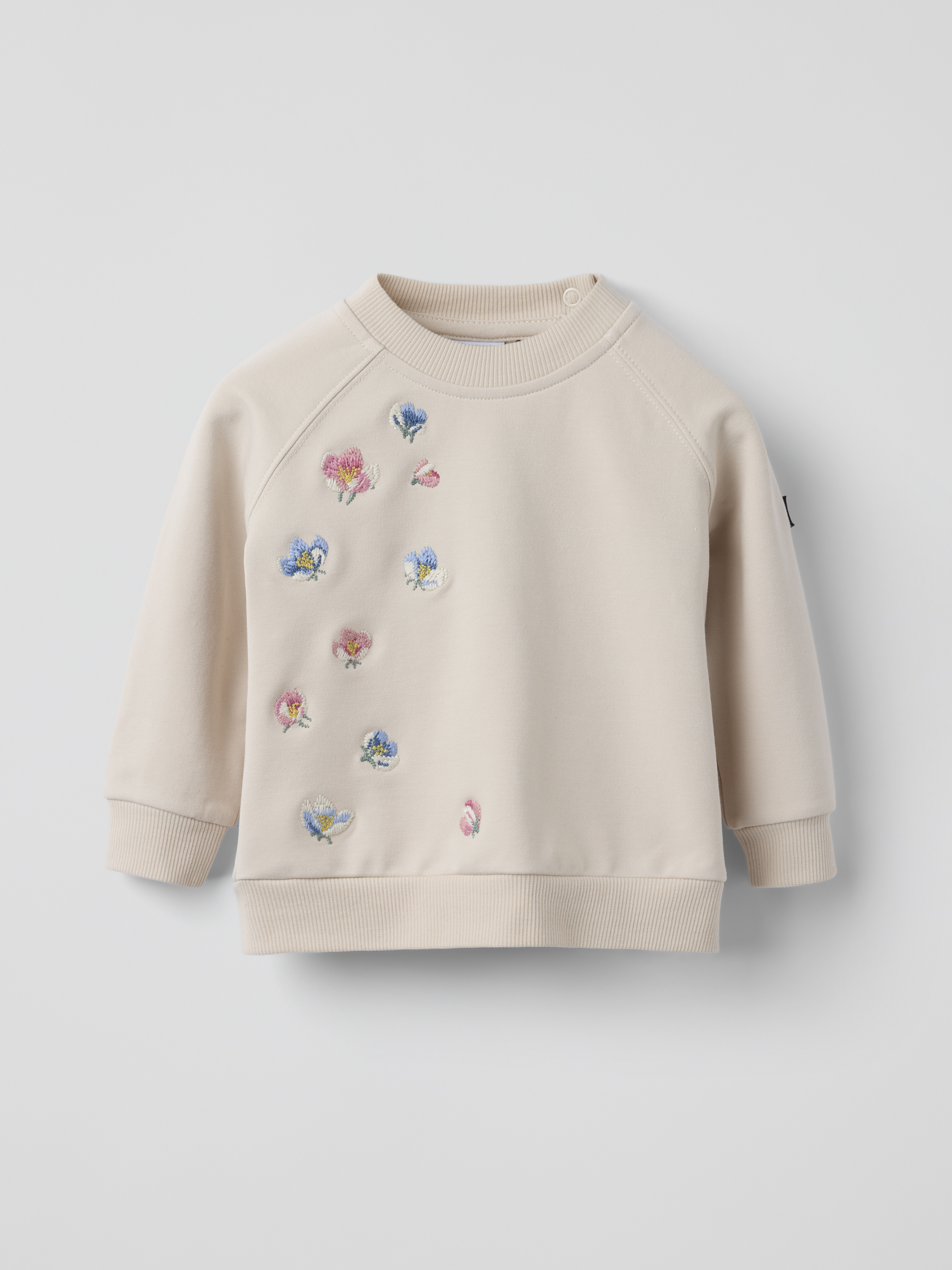 Sweatshirt blommor baby | barnklader - klader - overdelar | BabyMode