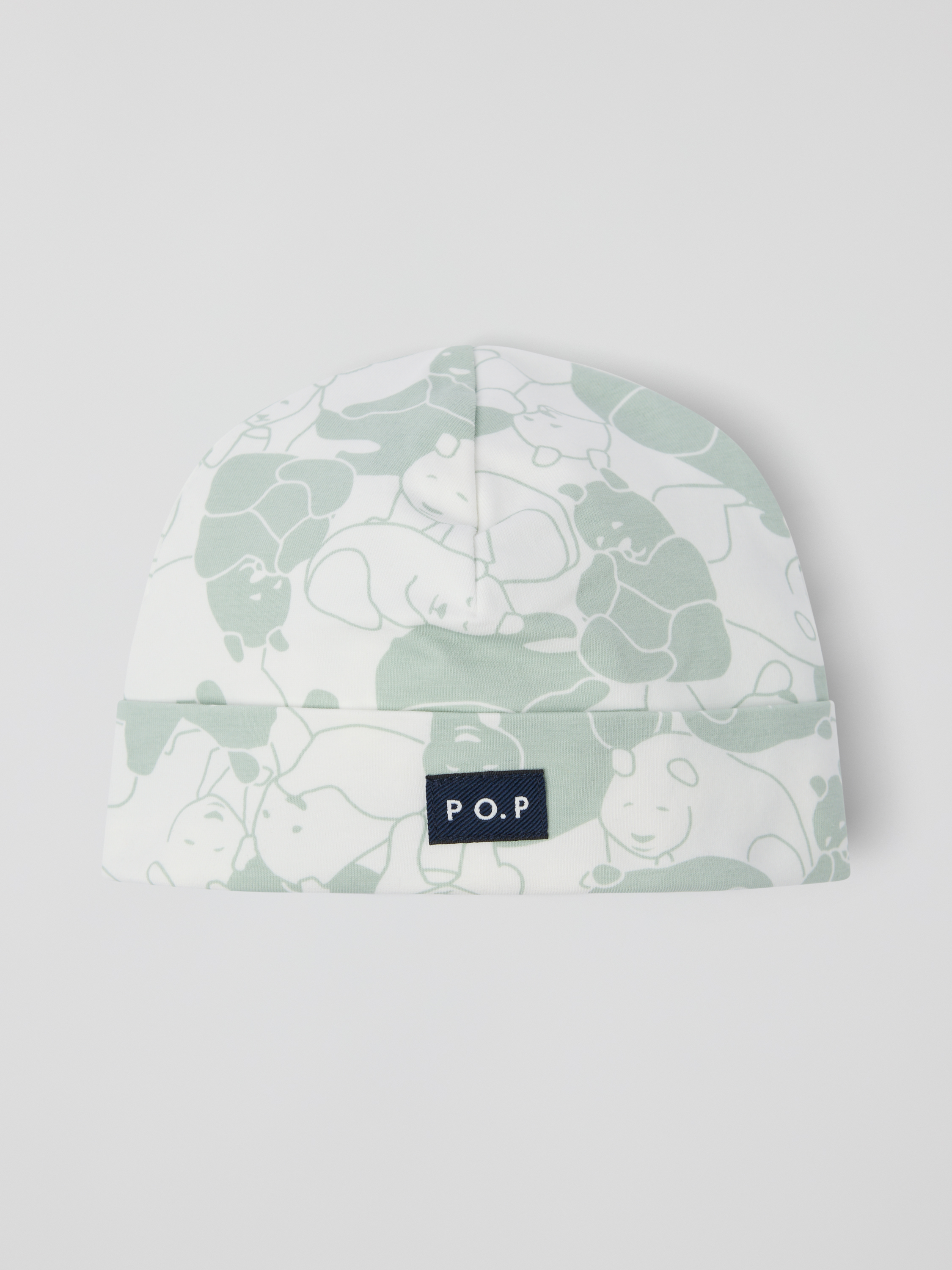 Trikåmössa björnar | barnklader - accessoarer - mossor | BabyMode