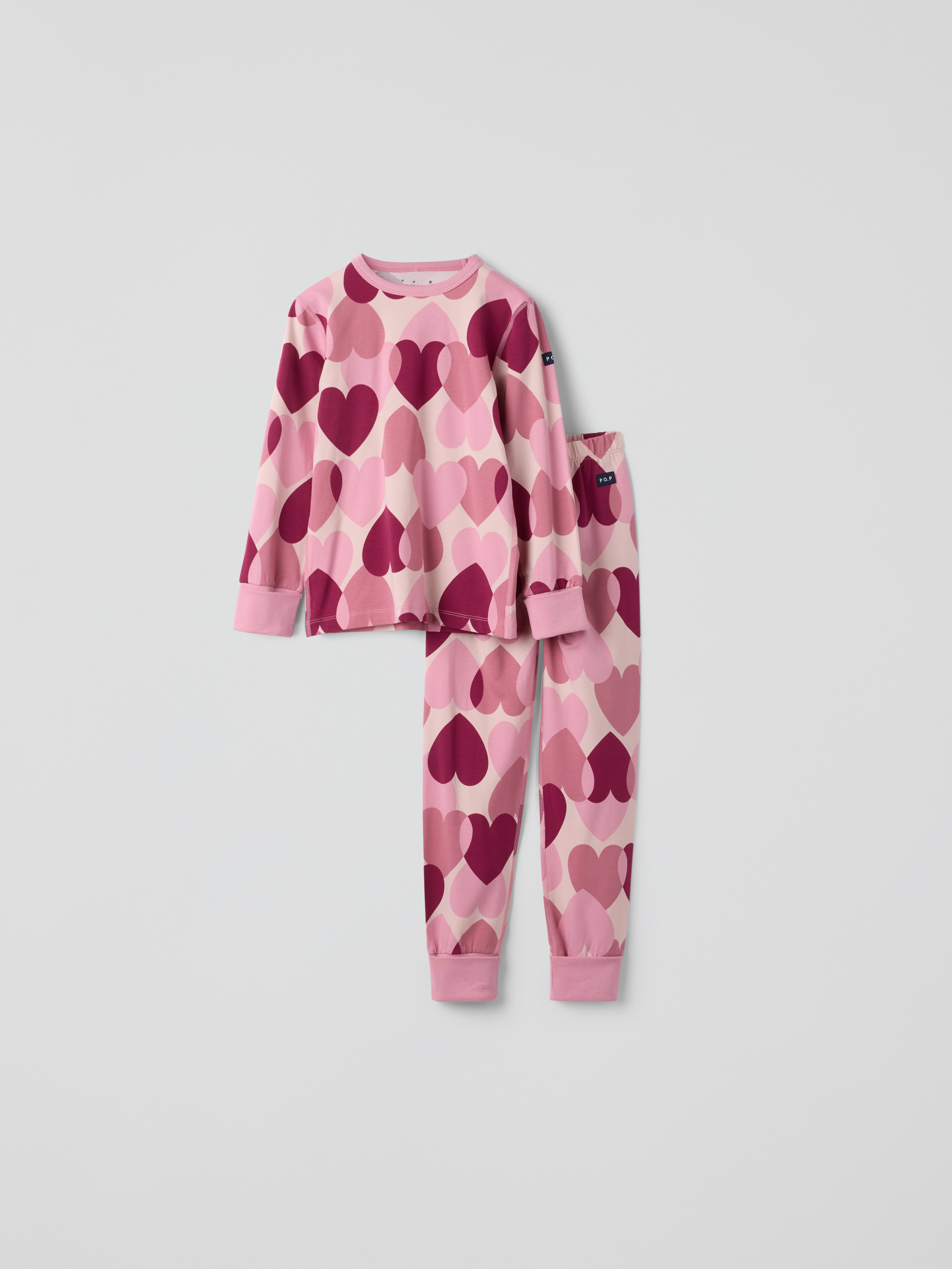 Pyjamas hjärtan | barnklader - pyjamas-nattlinnen - pyjamas | BabyMode