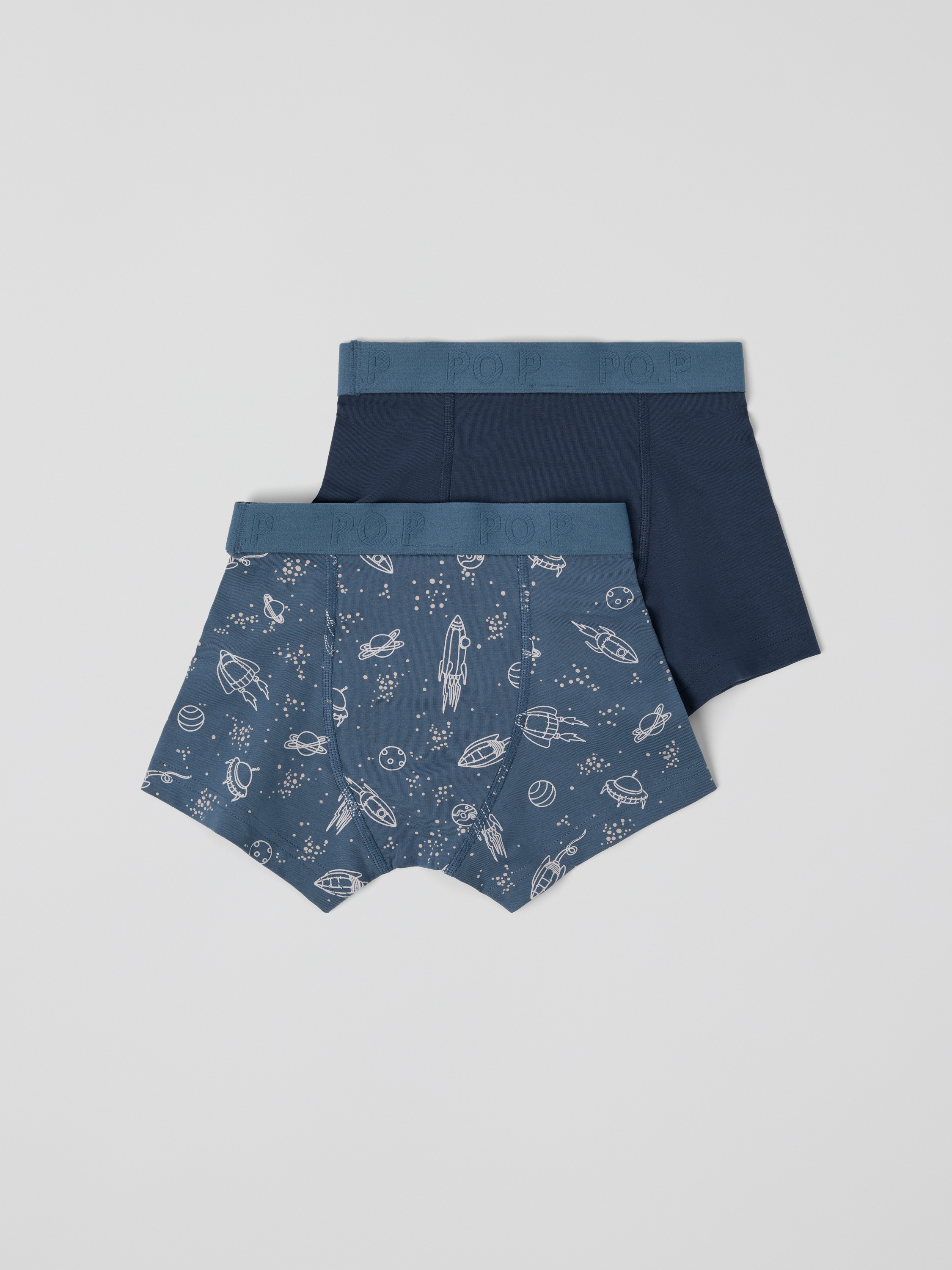 2-pack boxershorts | barnklader - underklader - kalsonger-trosor | BabyMode