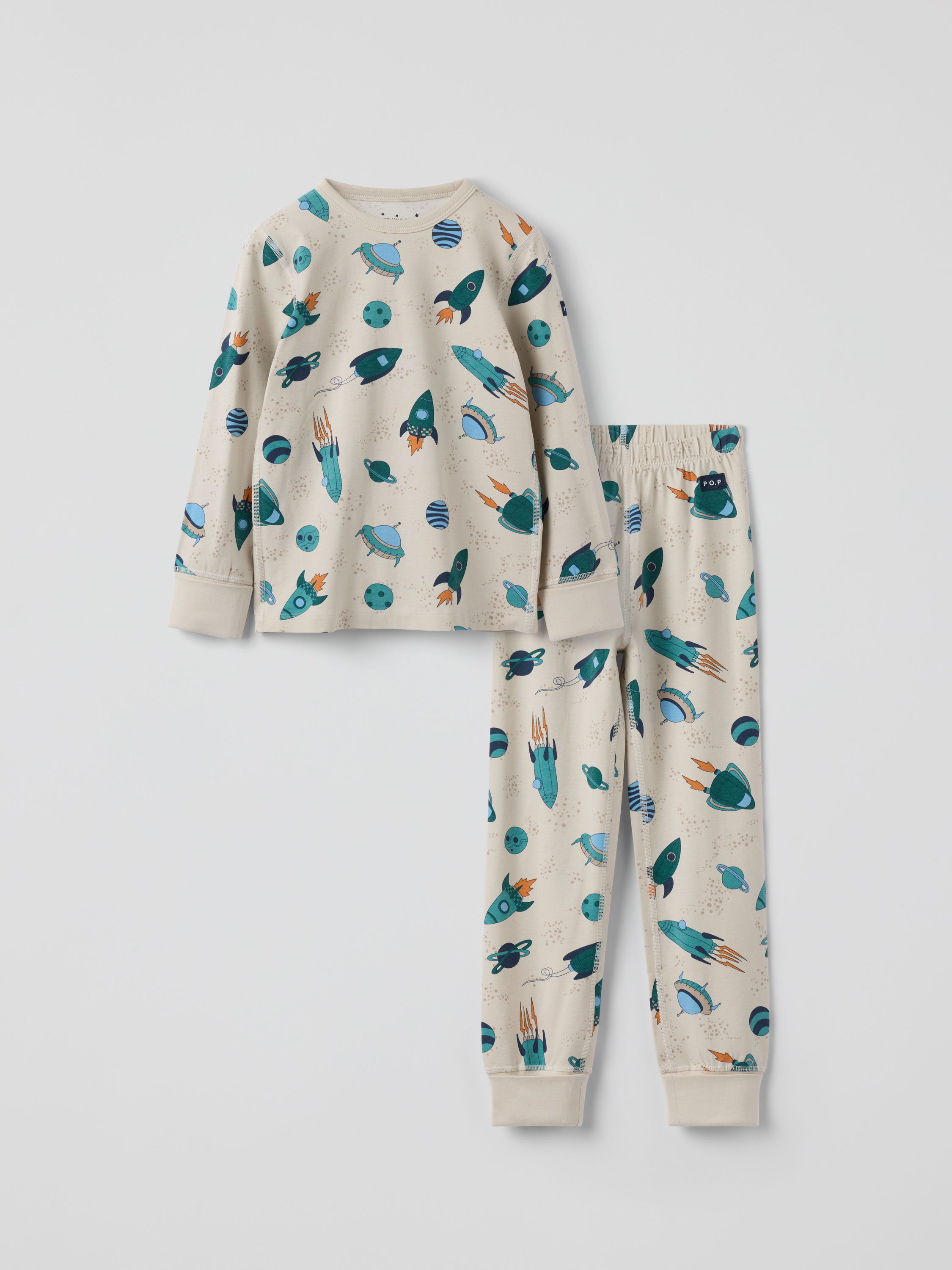 Pyjamas rymdskepp | barnklader - pyjamas-nattlinnen - pyjamas | BabyMode