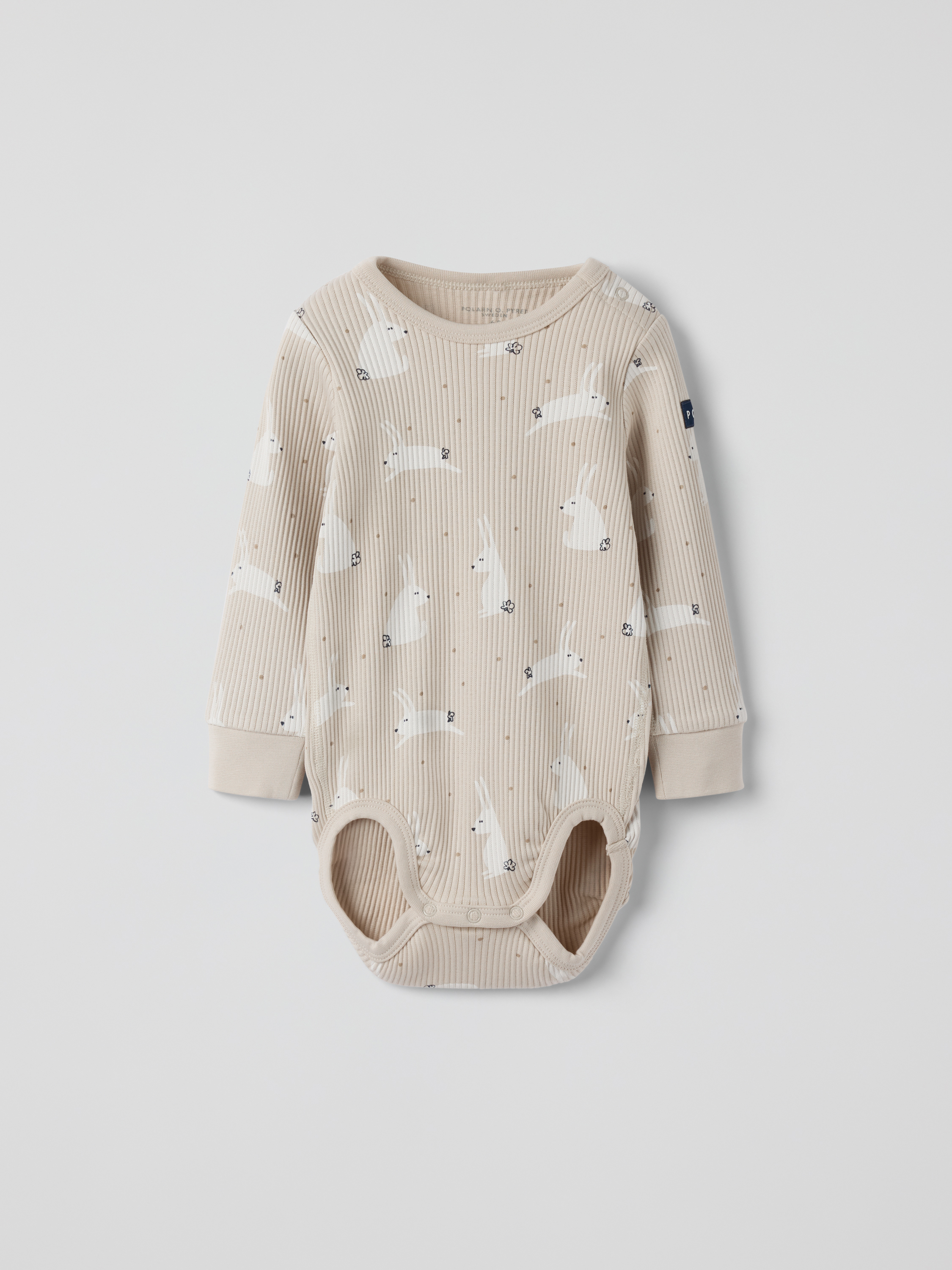 Ribbad body kanin | barnklader - klader - bodys | BabyMode