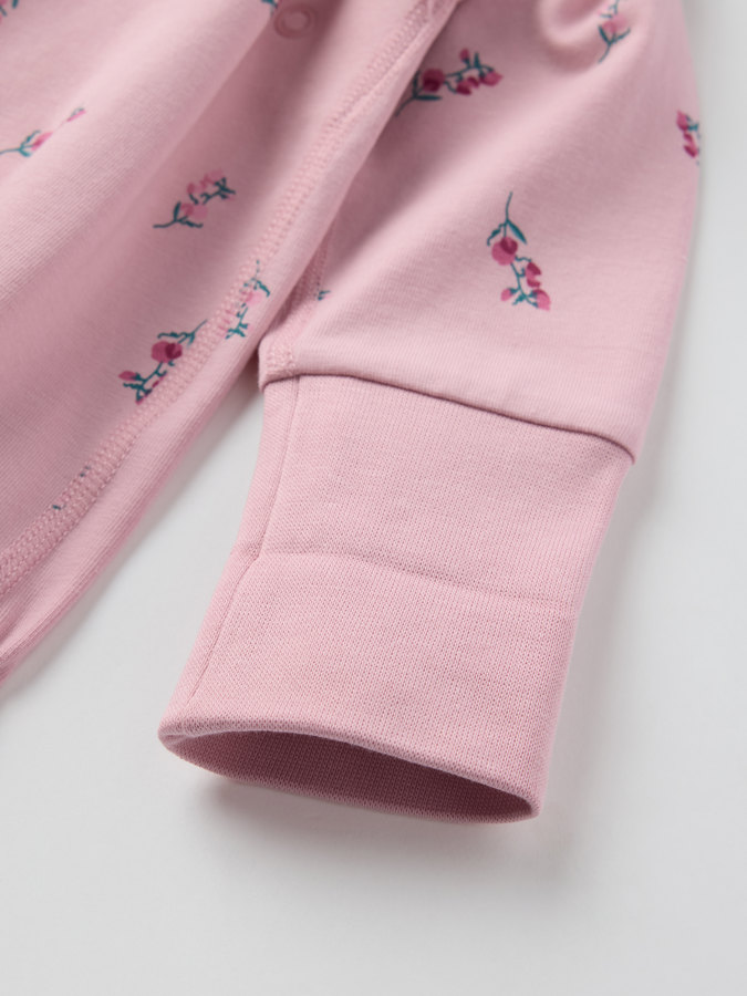 Förlängningsbar omlottbody blommig