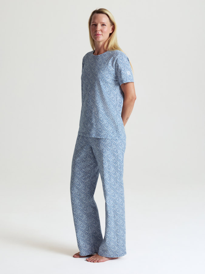 Kortärmad vuxen pyjamas LIBERTY