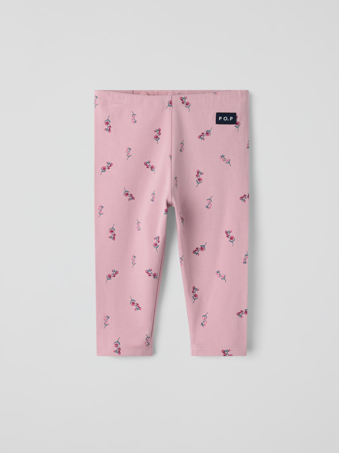 PLAY Leggings baby blomiga