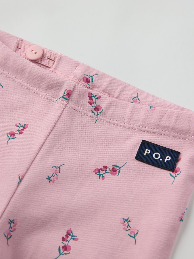 PLAY Leggings baby blomiga