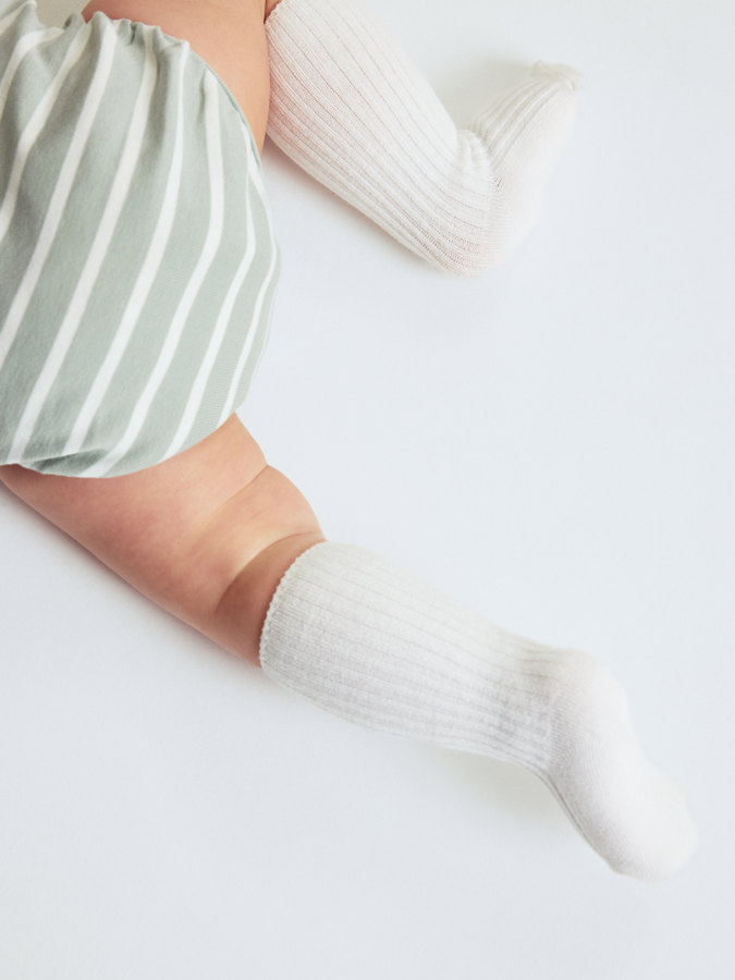 2-pack baby strumpor