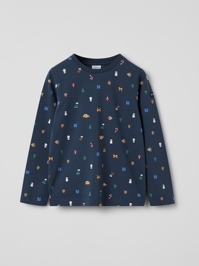 Långärmad t-shirt