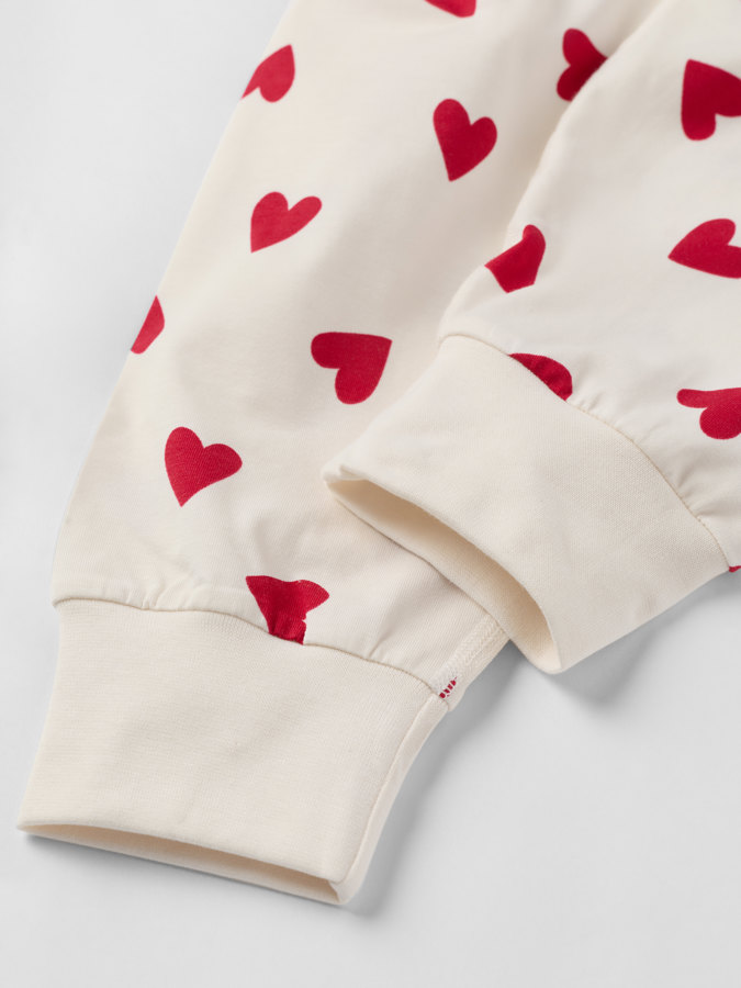 Vuxen pyjamas hjärtan