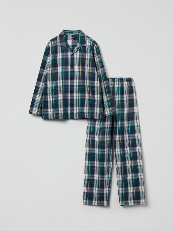 Tvådelad vuxen pyjamas