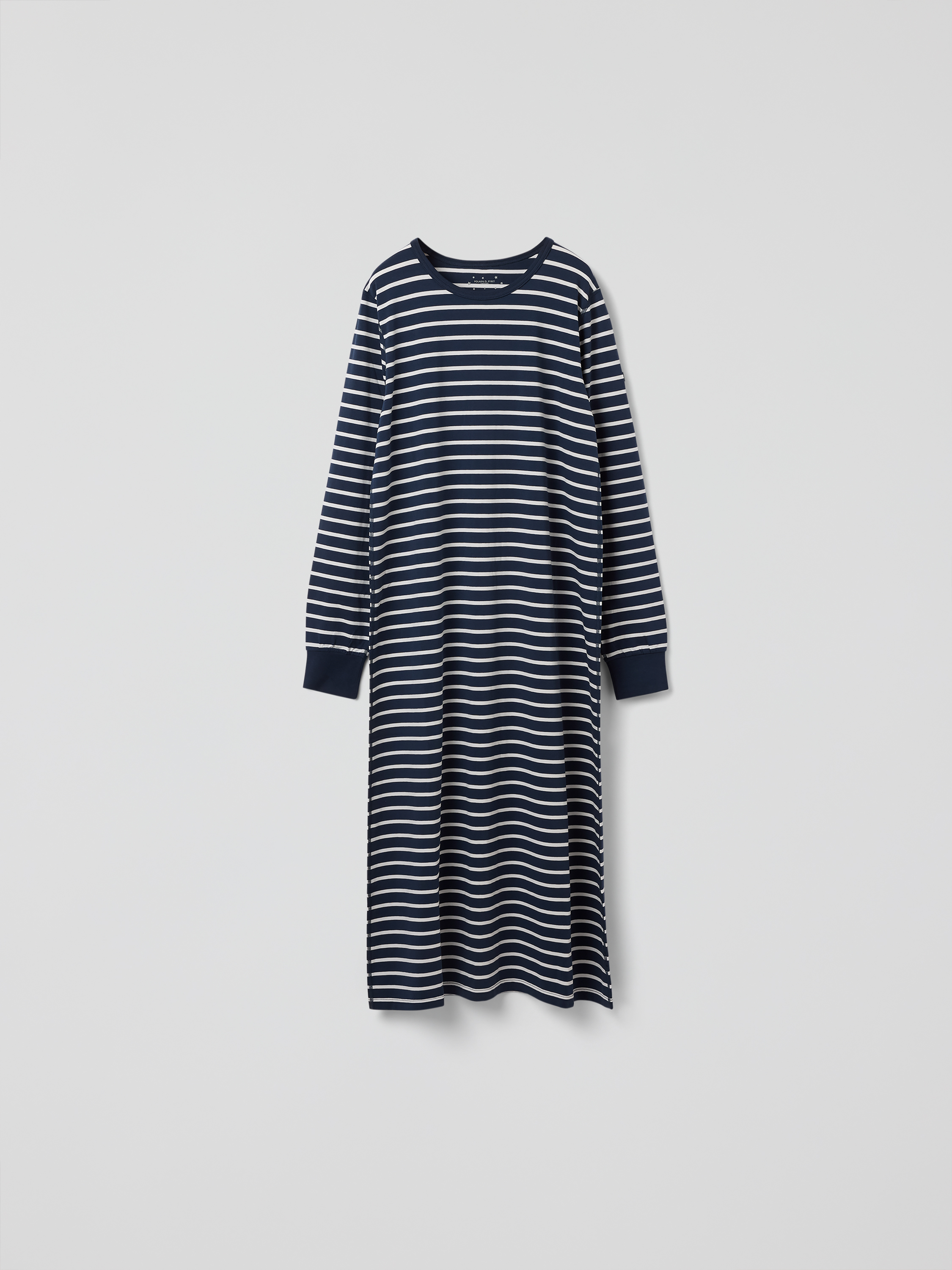 Vuxen nattlinne randigt | barnklader - pyjamas-nattlinnen - nattlinnen | BabyMode