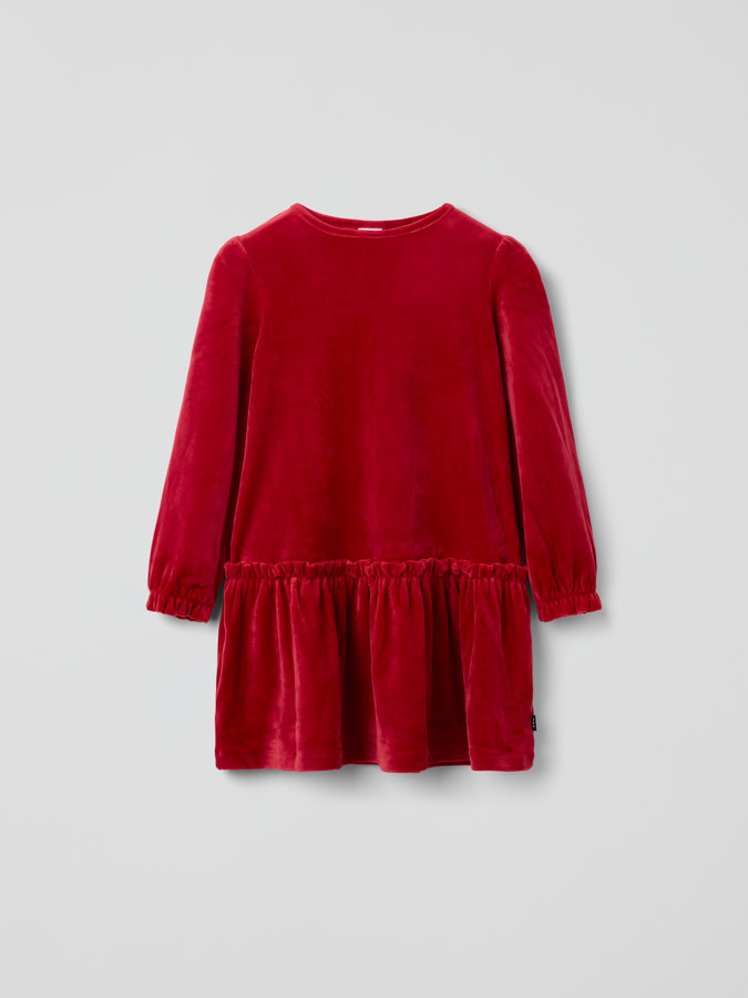 Klänning velour