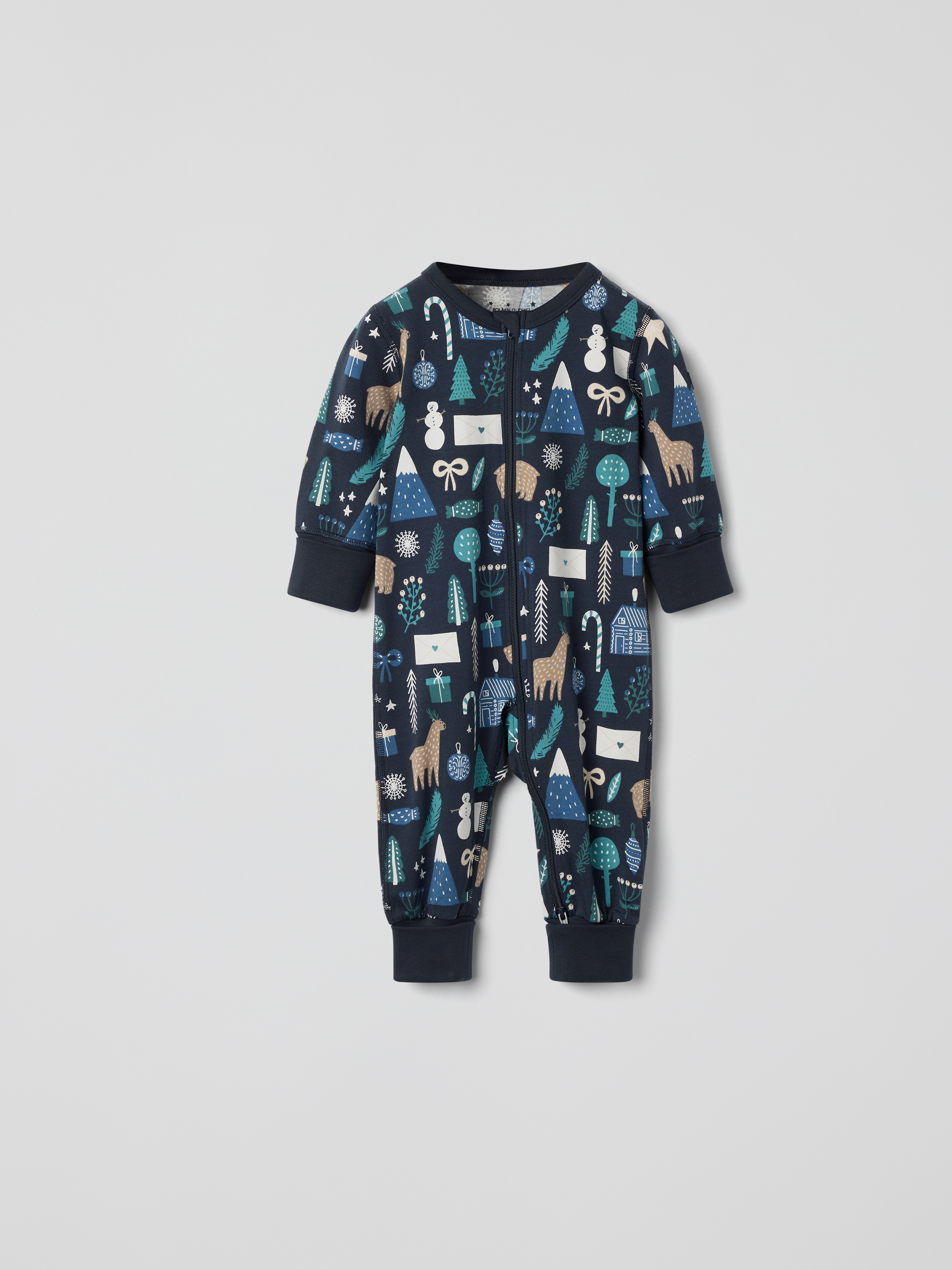 Pyjamasoverall jul | barnklader - pyjamas-nattlinnen - pyjamas | BabyMode