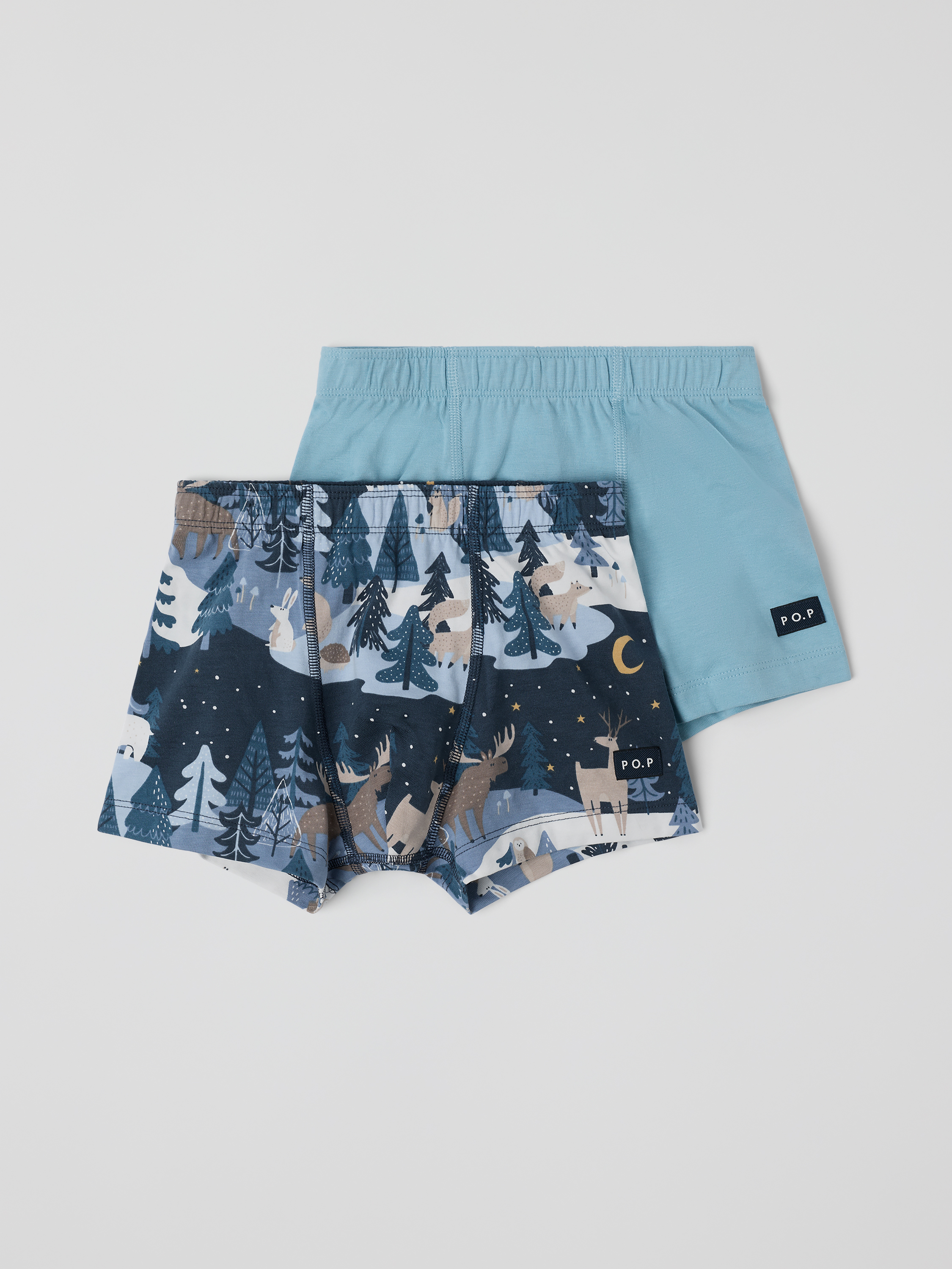 2-pack boxershorts | barnklader - underklader - kalsonger-trosor | BabyMode