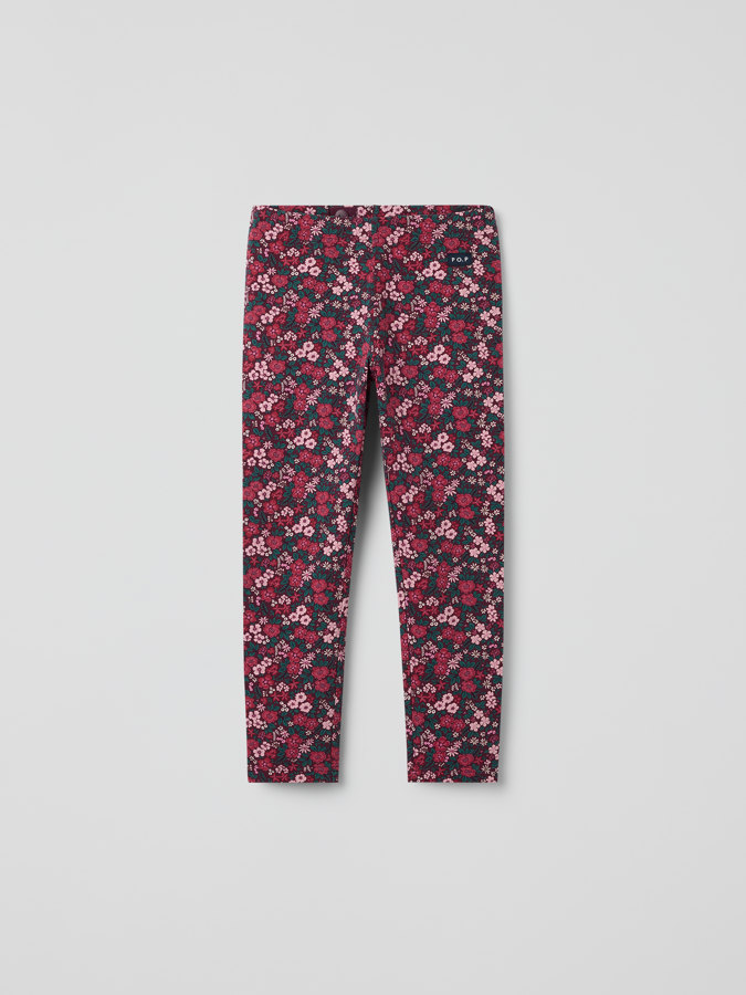 Leggings blommiga