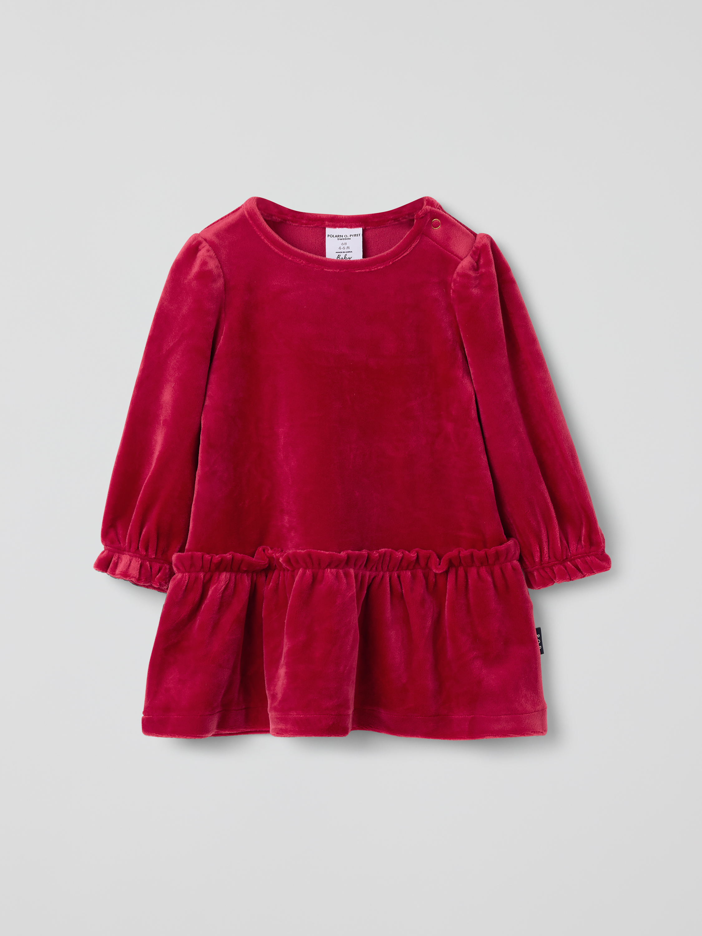 Klänning velour