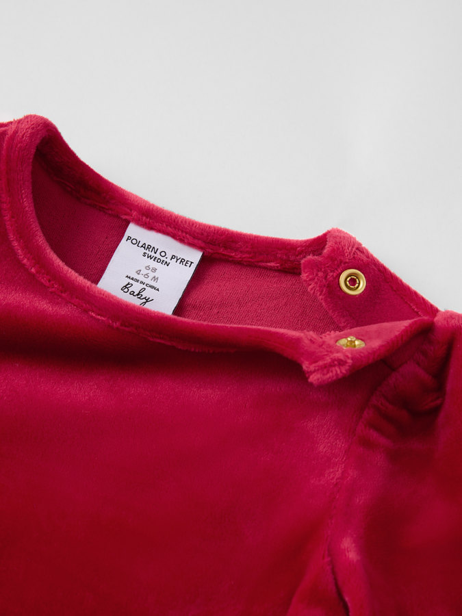 Klänning velour