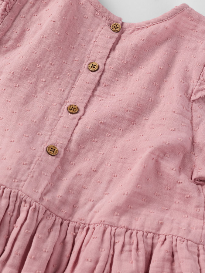 Klänning med volanger baby