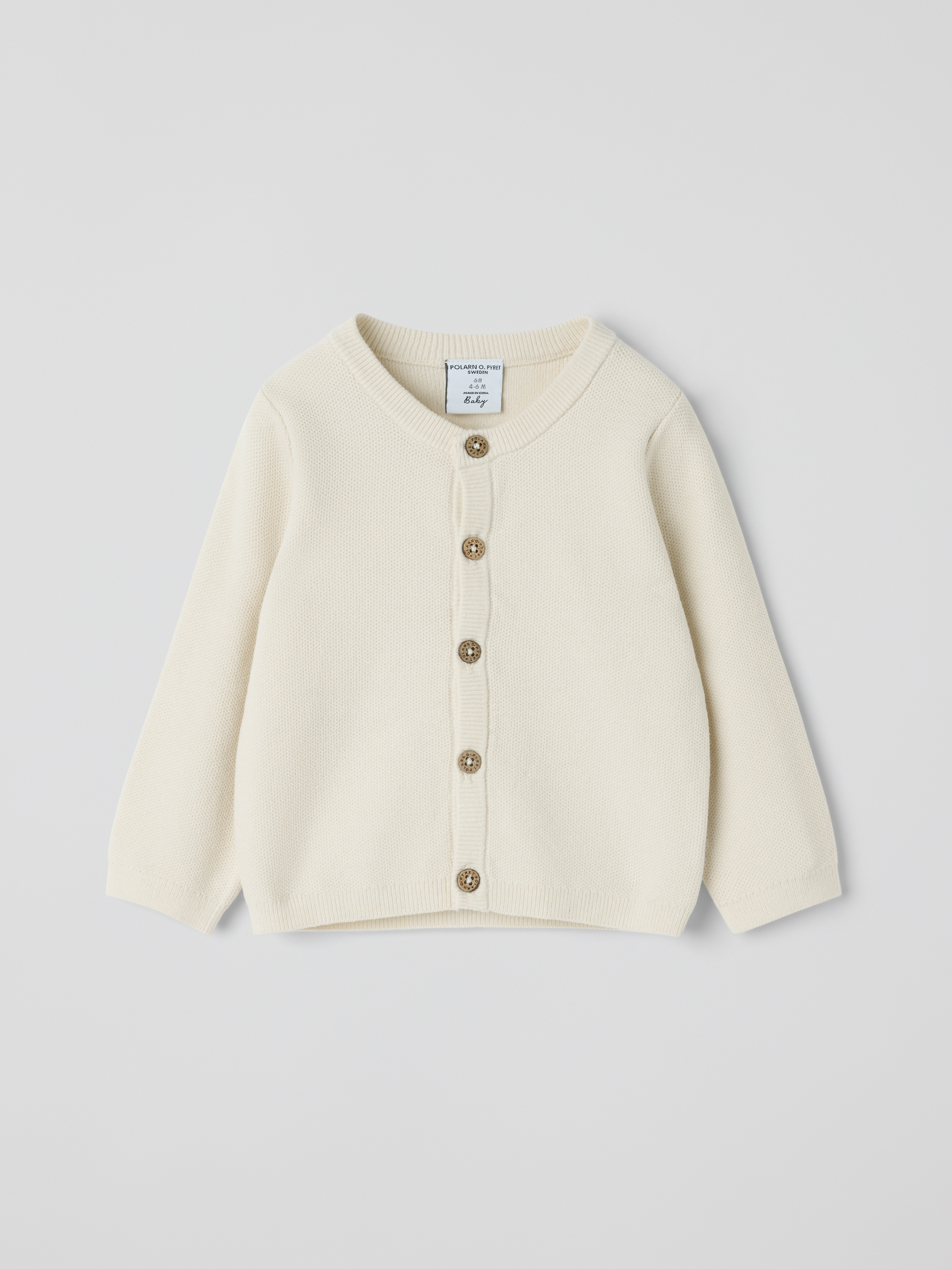 Stickad kofta | barnklader - klader - overdelar - stickat | BabyMode