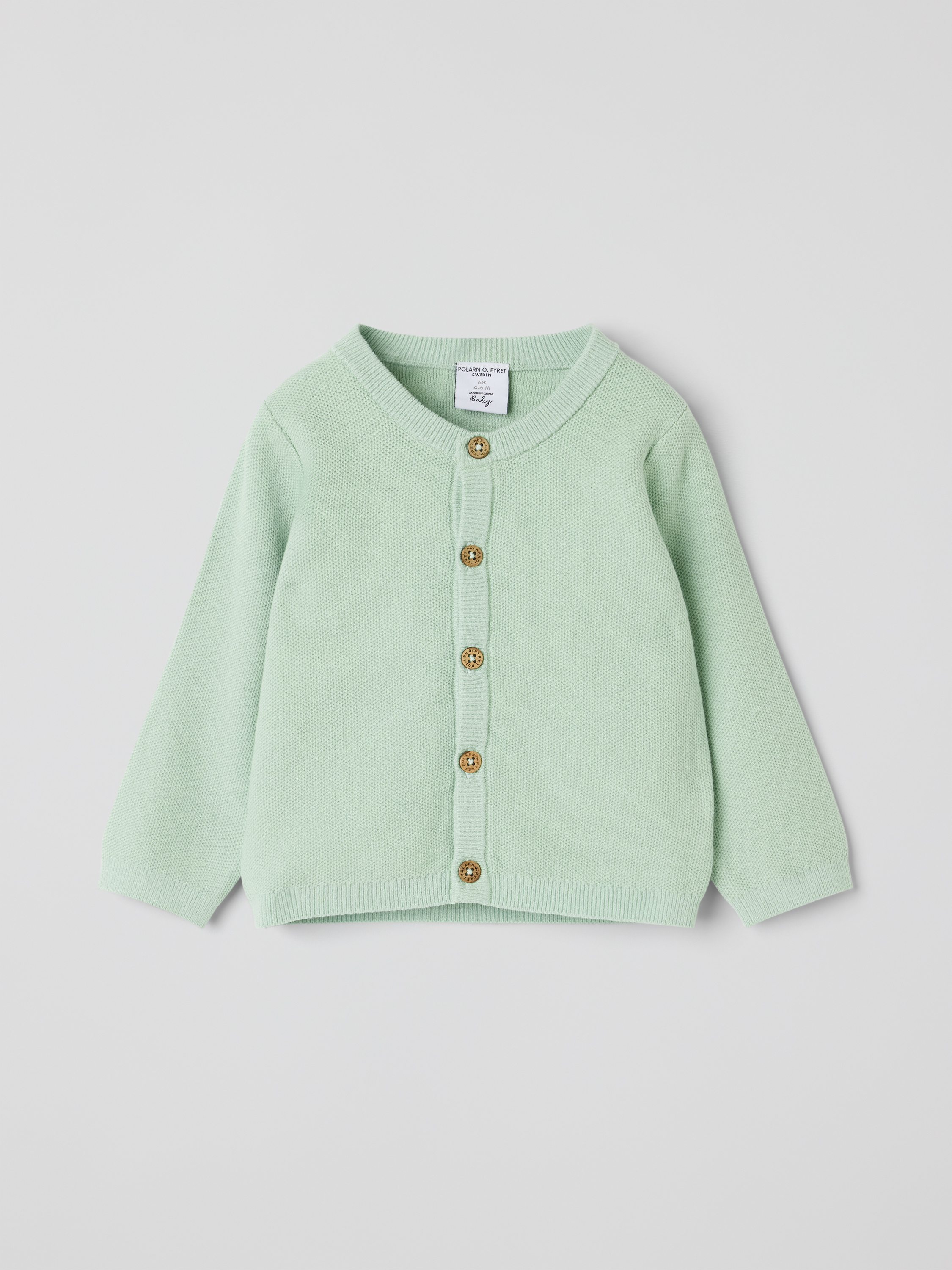 Stickad kofta | barnklader - klader - overdelar - stickat | BabyMode