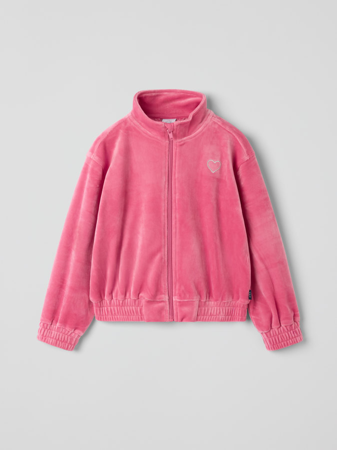 Sweatshirt dragkedja