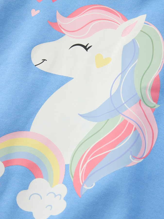 Sweatshirt enhörning