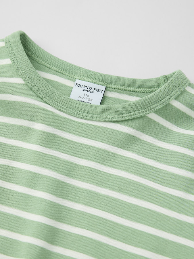 Långärmad t-shirt randig