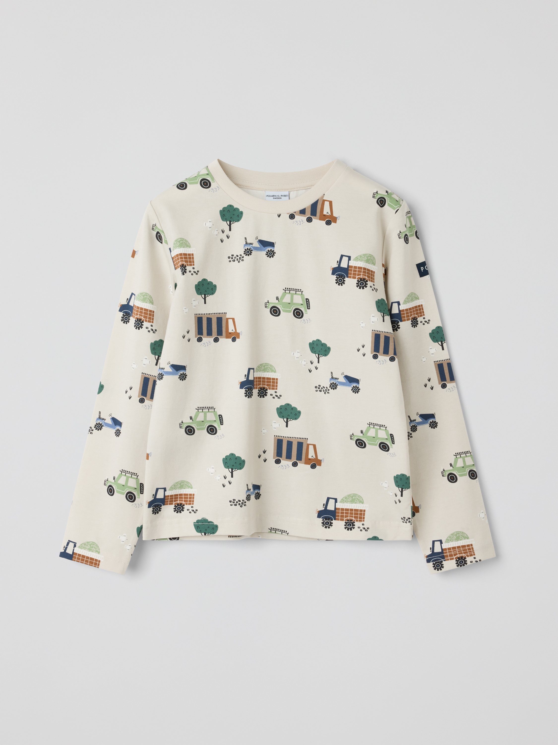 Långärmad t-shirt bilar | barnklader - klader - overdelar - langarmade-t-shirts | BabyMode
