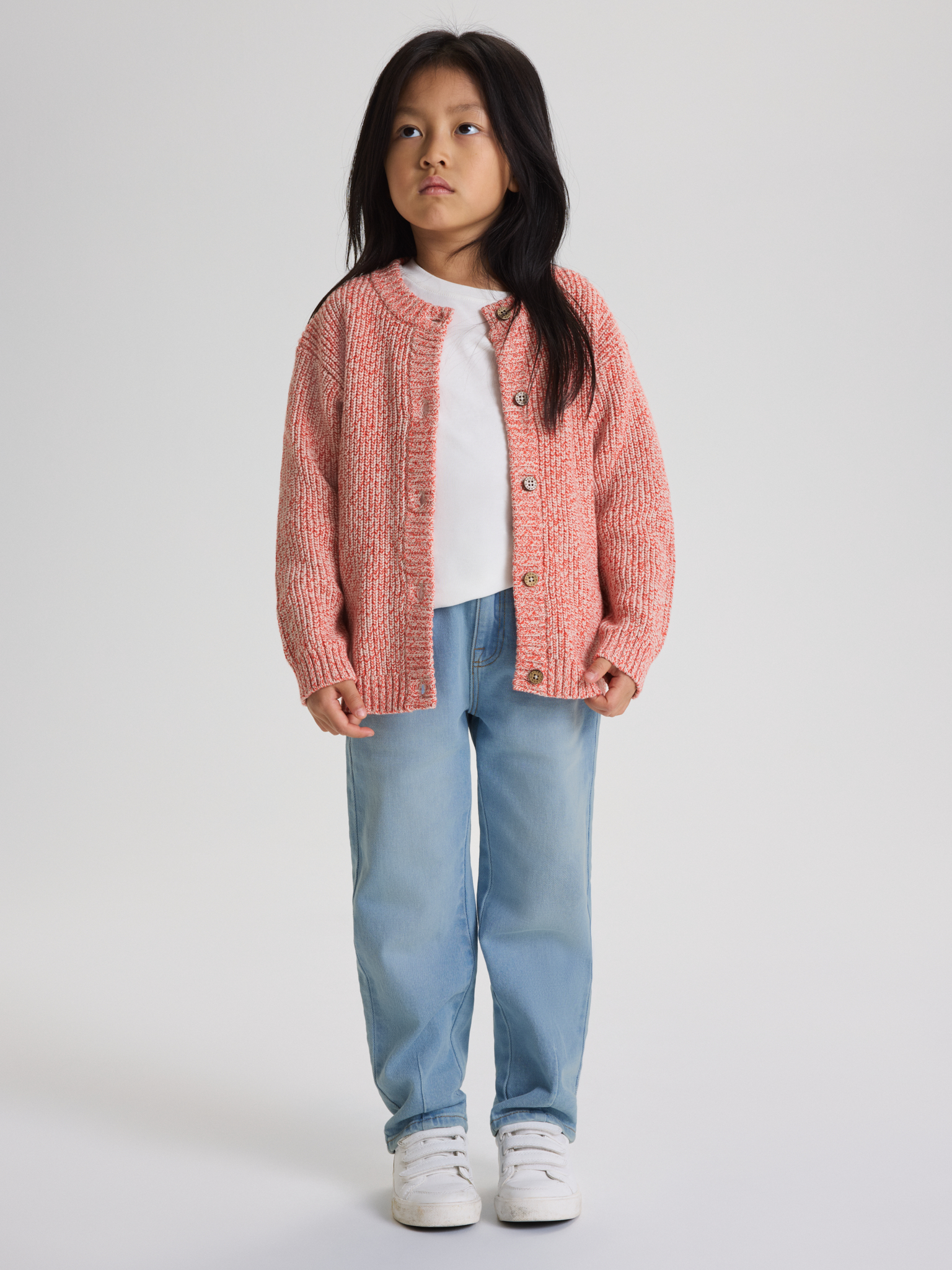 Stickad kofta | barnklader - klader - overdelar - stickat | BabyMode