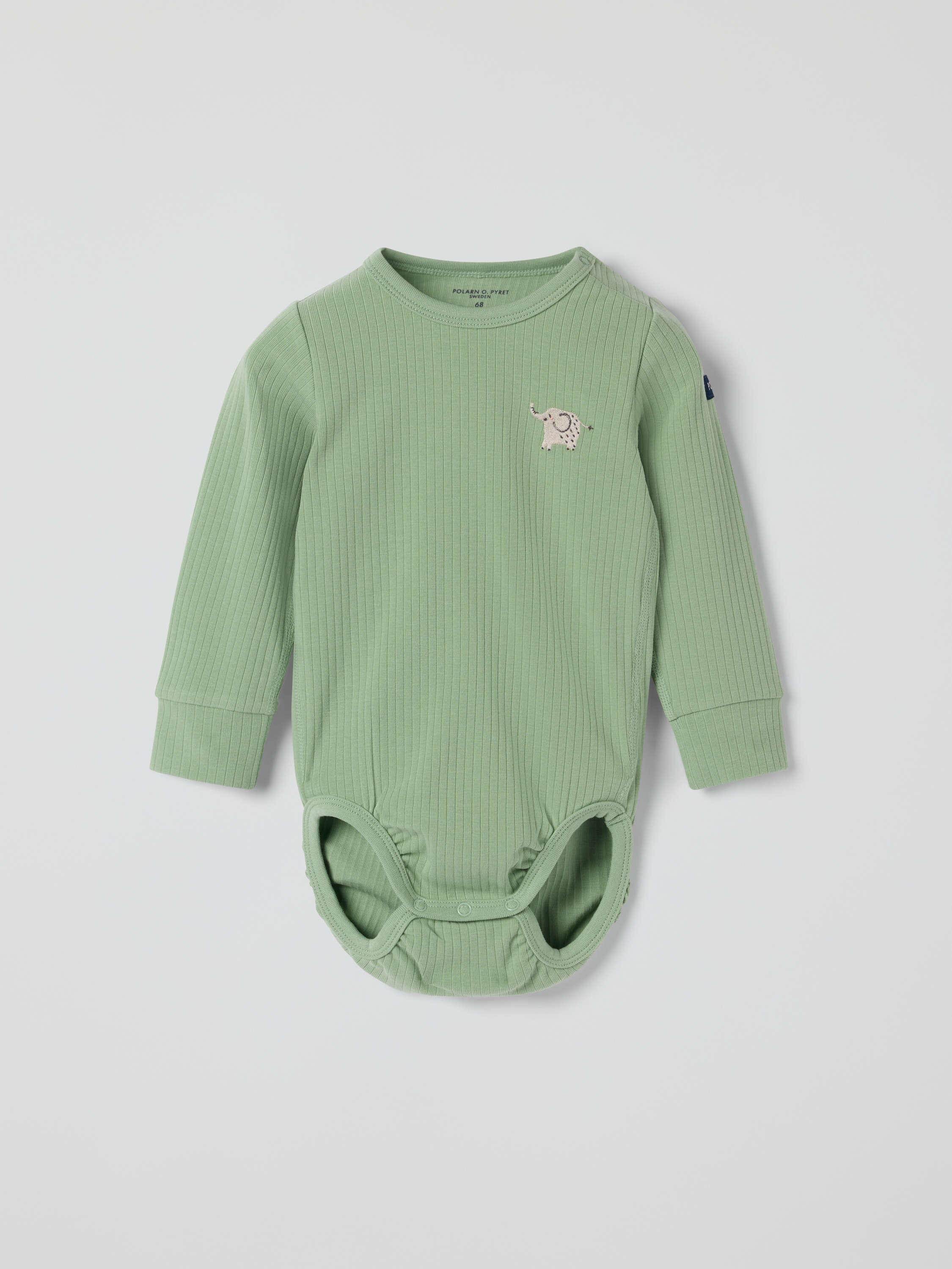Ribbad body elefant | barnklader - klader - bodys | BabyMode