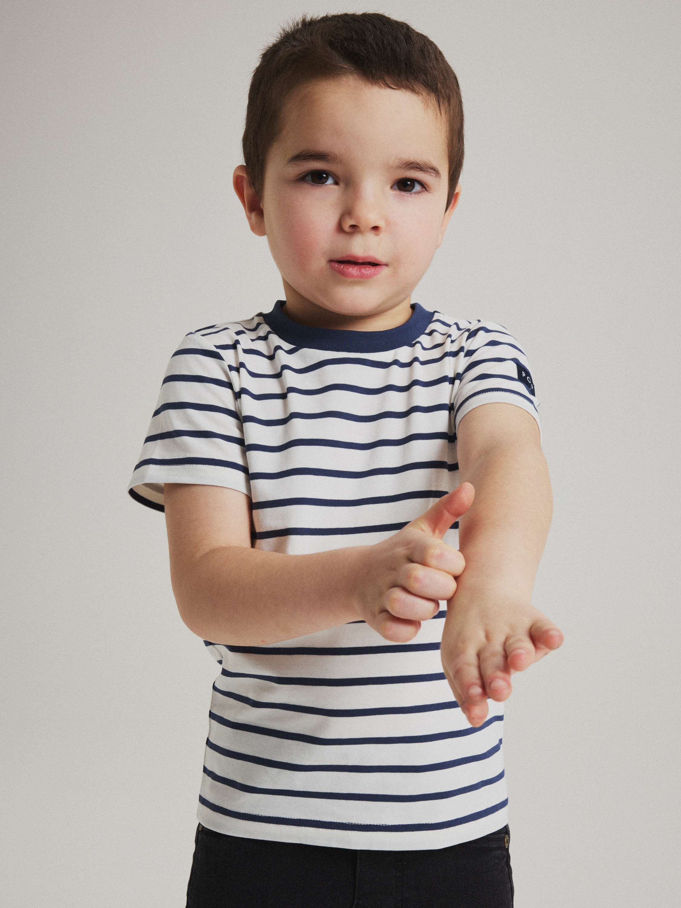 T-shirt randig | barnklader - klader - overdelar - t-shirts-linnen | BabyMode