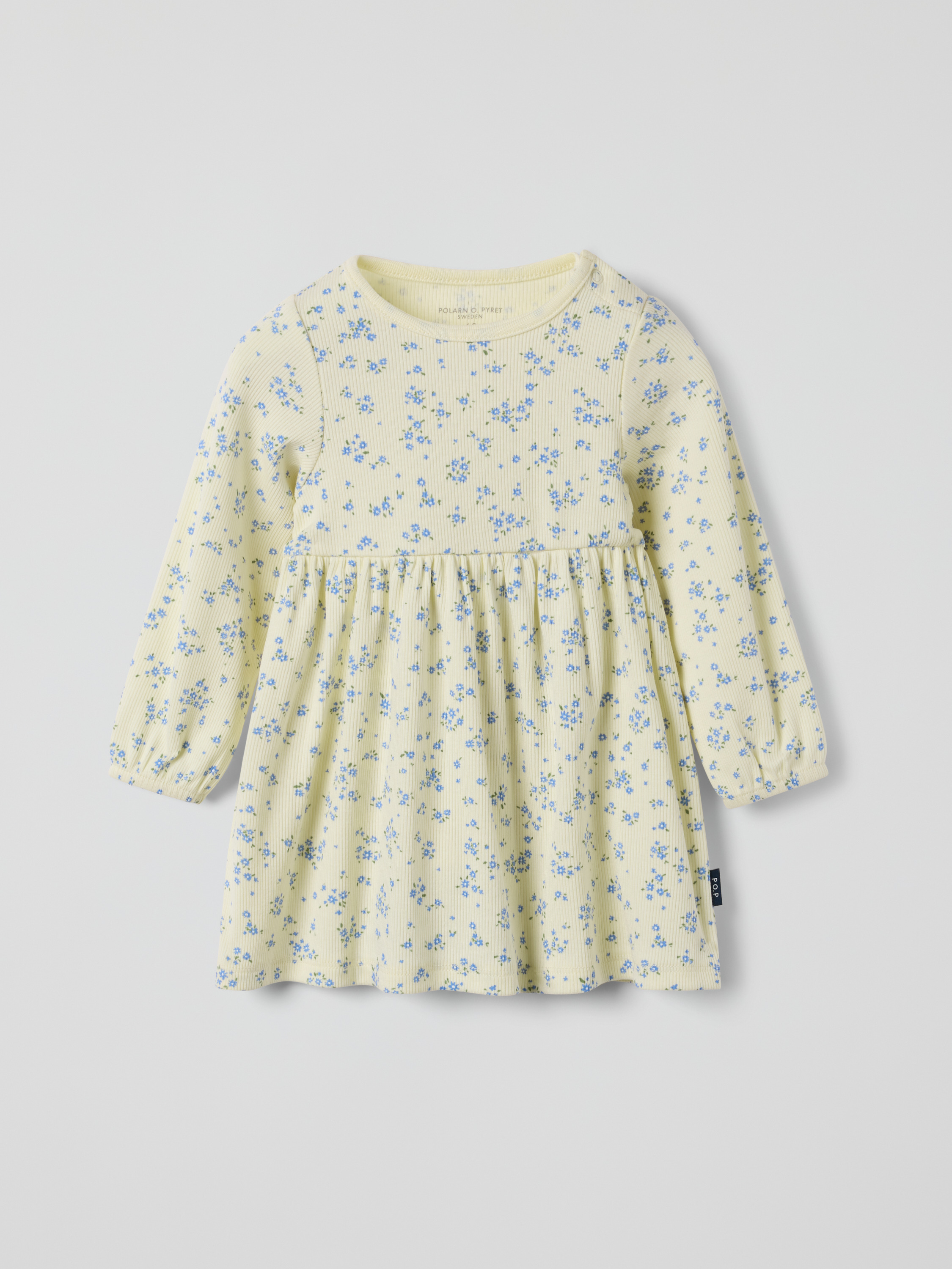 Snurrklänning blommig baby