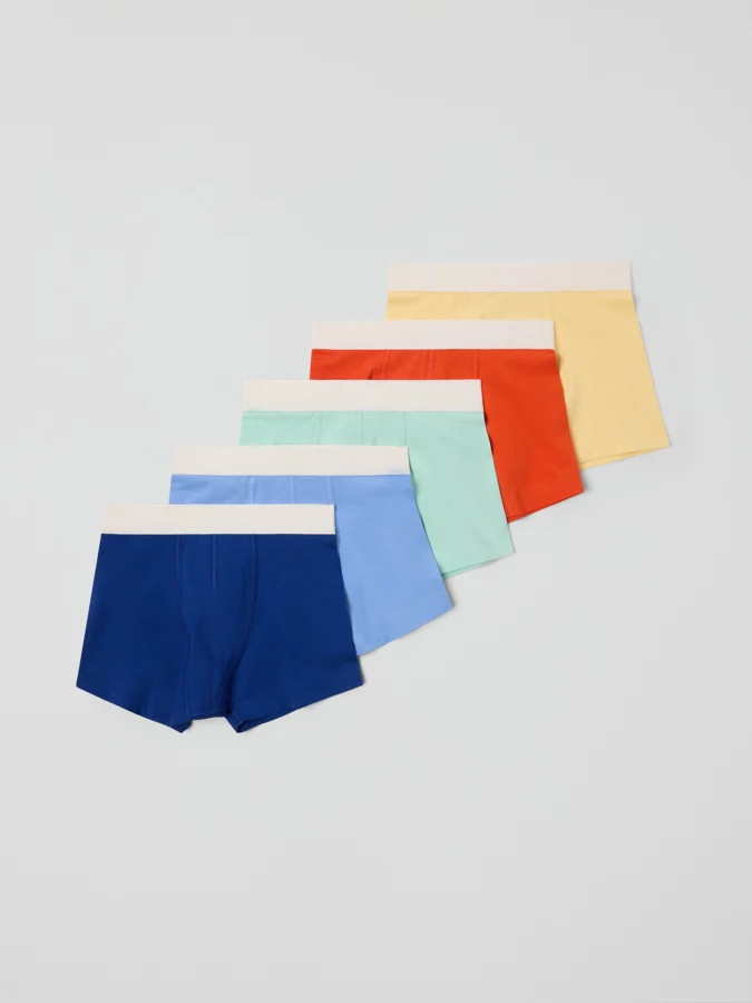 5-PACK BOXERSHORTS Extra mjuka sömmar som inte skaver