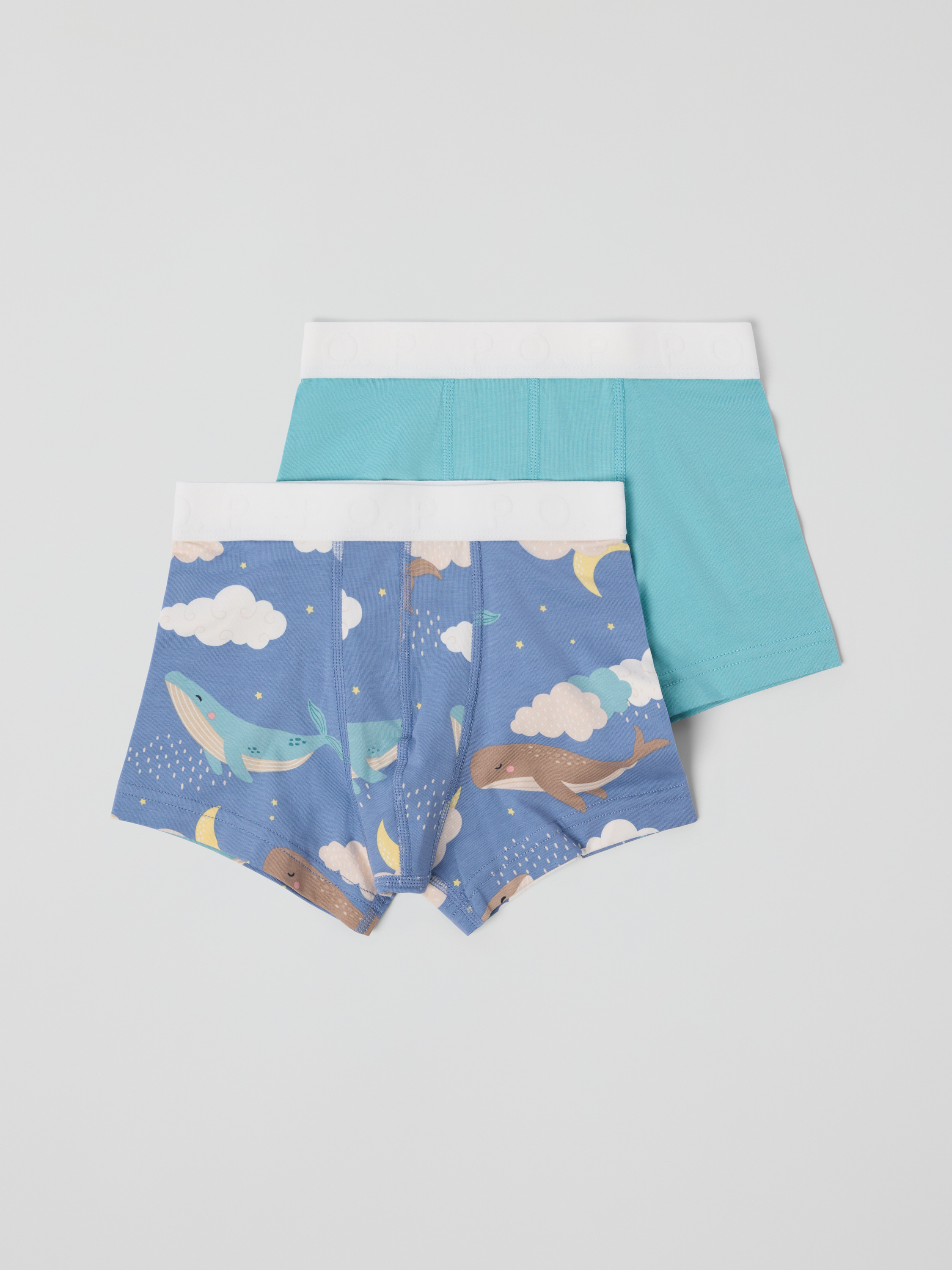 2-pack boxershorts | barnklader - underklader - kalsonger-trosor | BabyMode