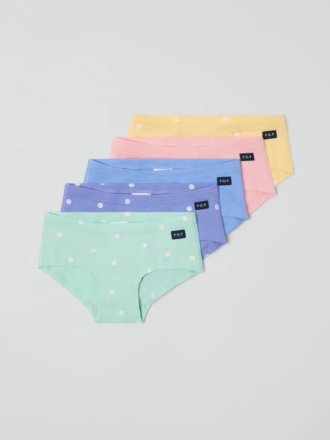 5-PACK HIPSTERTROSOR Extra mjuka sömmar som inte skaver