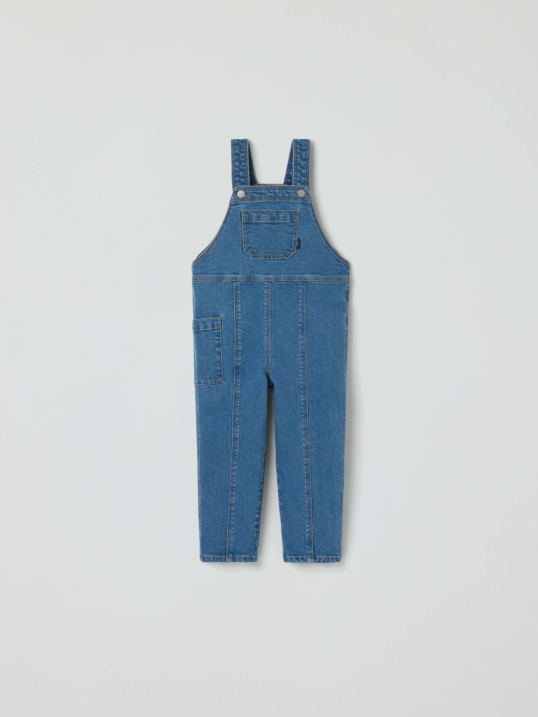 Hängselbyxa denim | barnklader - klader - underdelar - byxor | BabyMode