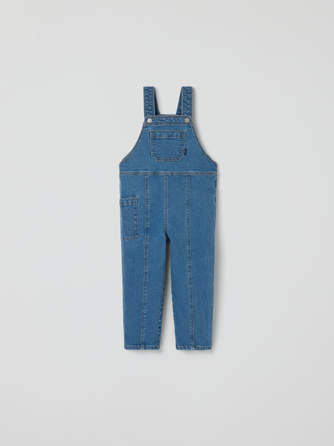 Hängselbyxa denim Hängselbyxa denim