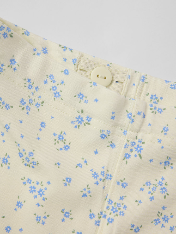 PLAY leggings bootcut blommiga