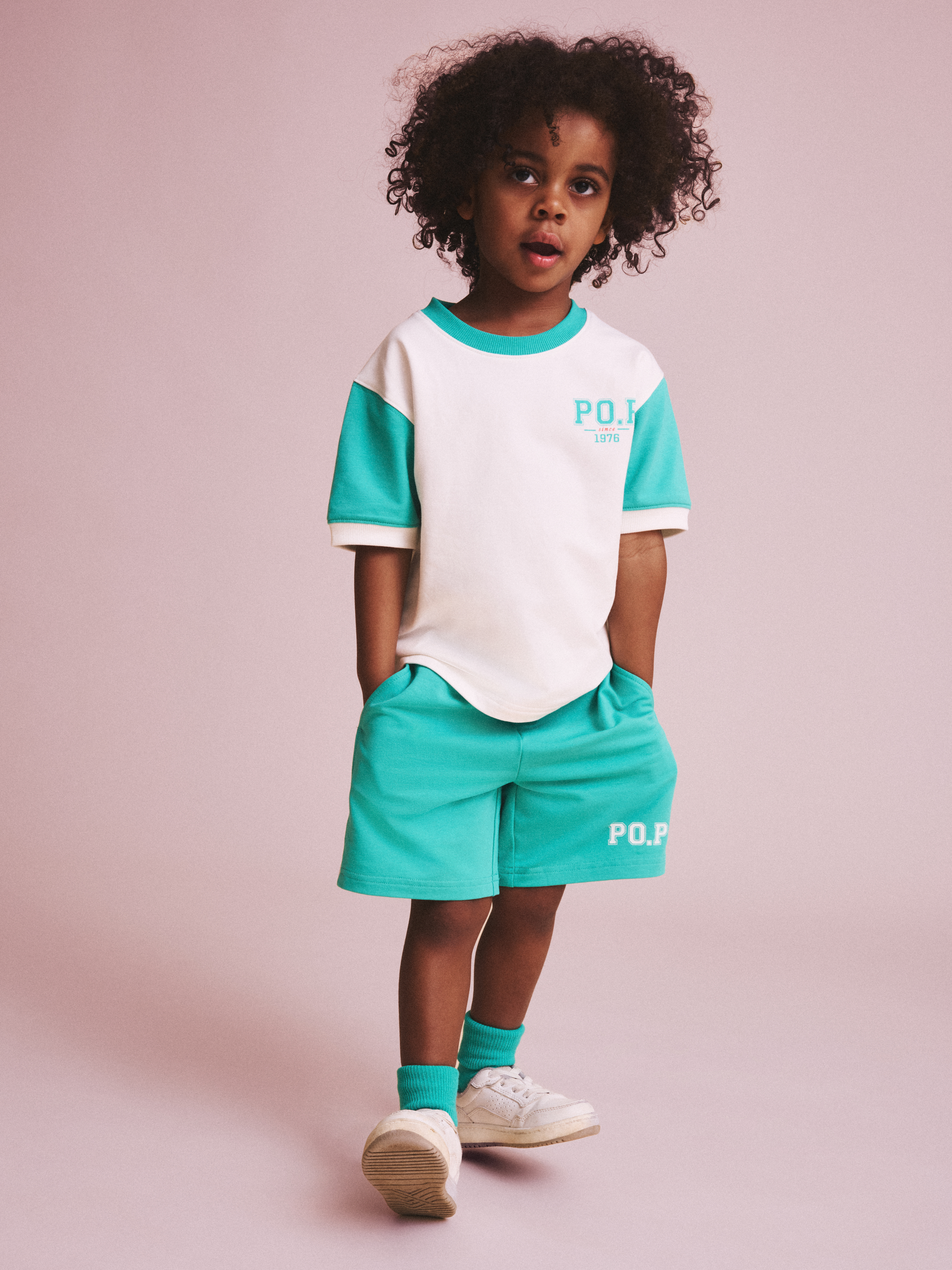 Sweatshirt shorts | barnklader - klader - underdelar - shorts | BabyMode