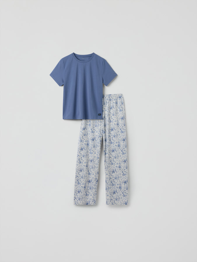 Pyjamas blommig vuxen