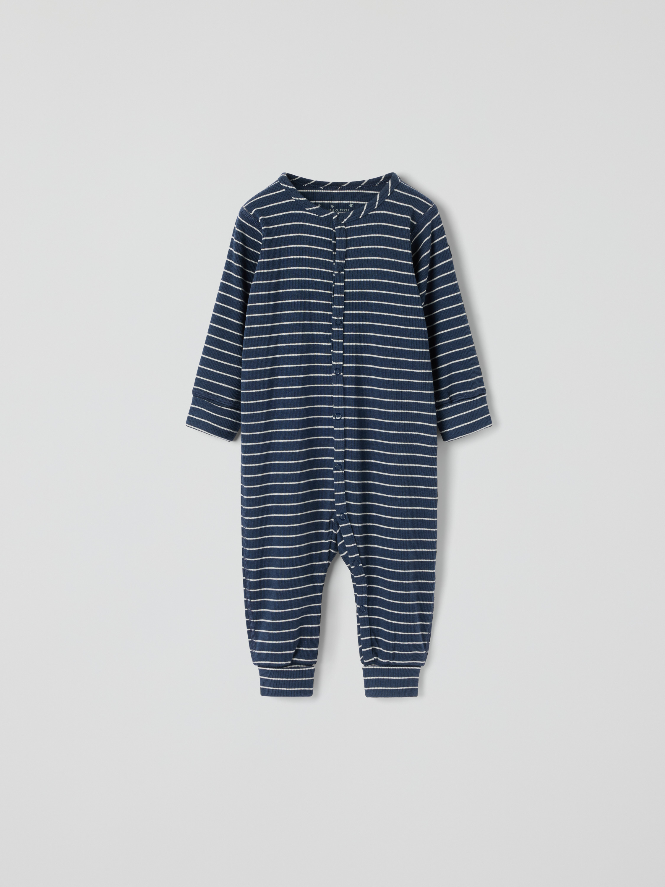 Pyjamasoverall randig | barnklader - pyjamas-nattlinnen - pyjamas | BabyMode
