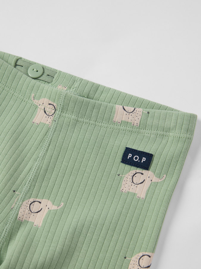 Ribbad byxa elefanter Ribbad byxa elefanter