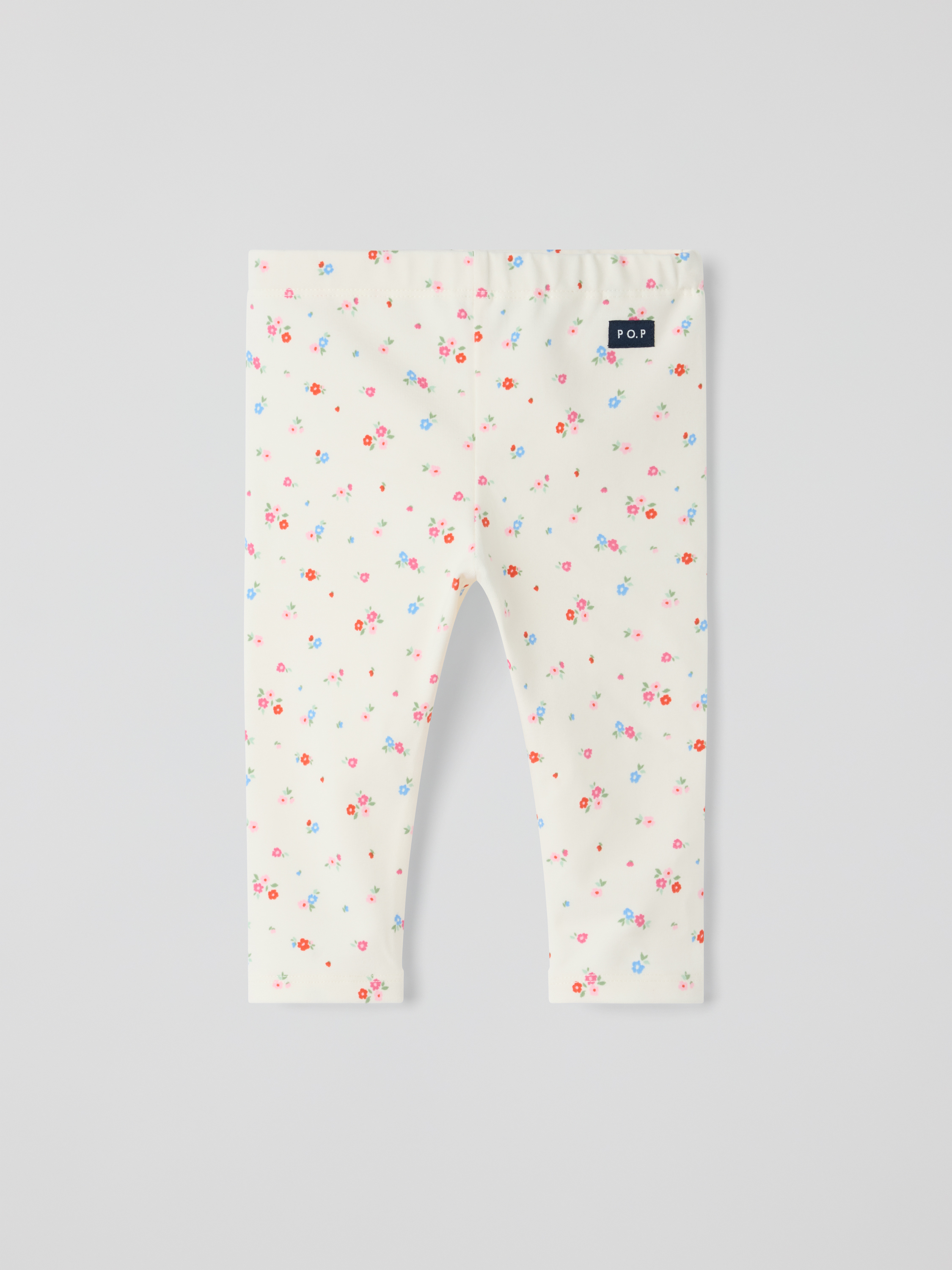 PLAY leggings baby blommiga | barnklader - klader - underdelar - leggings | BabyMode