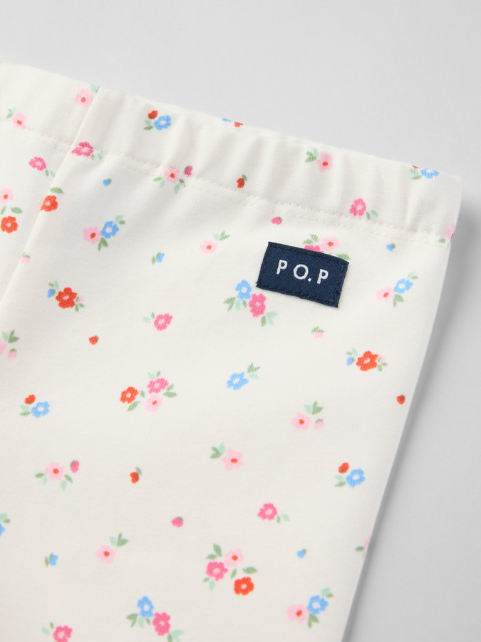 PLAY leggings baby blommiga